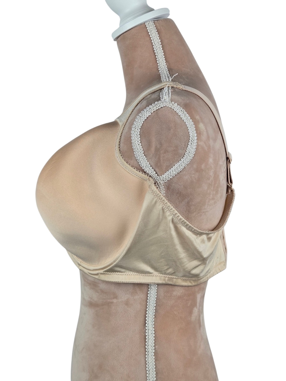 Wacoal Basic Beauty Spacer T-Shirt Bra Sand Size 46DDD - Picture 2 of 4